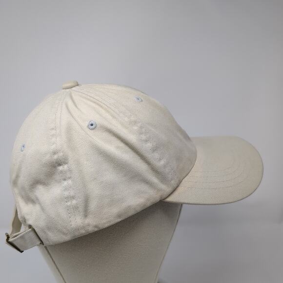 HUF Slideback Baseball Cap Beige One Size Adjustable Embroidered 6 Panel - Picture 5 of 10